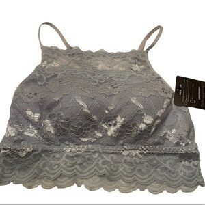 Cover Girl Bralette Blue Size Large NWT